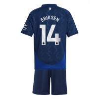 Manchester United Christian Eriksen #14 Replica Away Minikit 2024-25 Short Sleeve (+ pants)